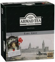 Чай Ahmad Tea Earl Grey (100 пак.)