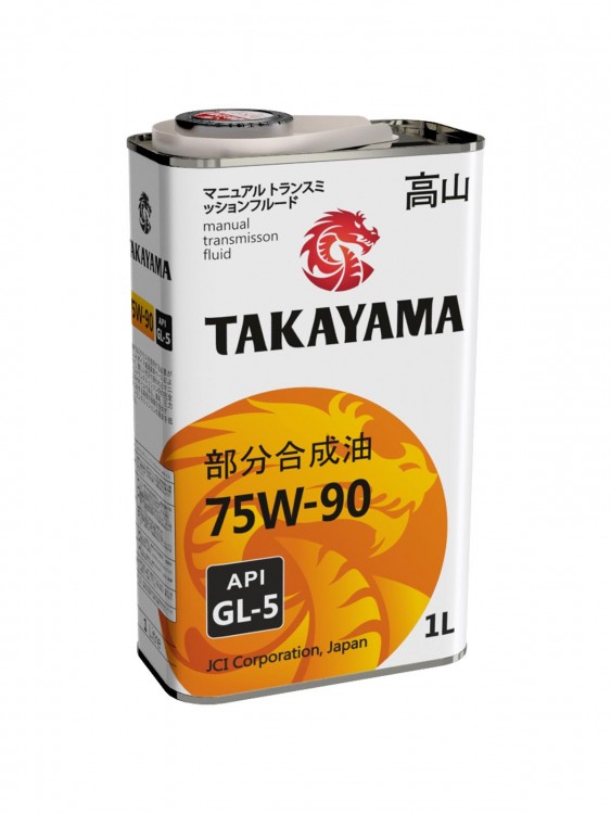 Масло трансмиссионное TAKAYAMA SAE 75W-90 API GL-5 1л