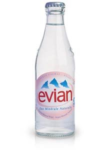 Evian 0,33 л. негаз., стекло (20 шт.)