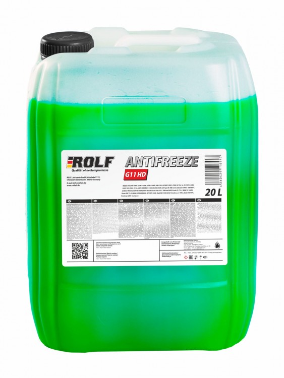 Антифриз ROLF Antifreeze G11 HD 20л
