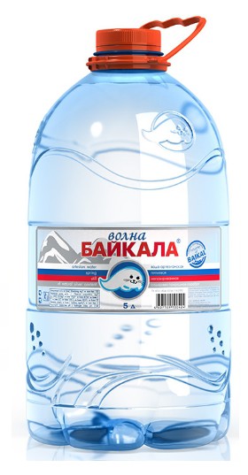 Вода Волна Байкала 5 л.