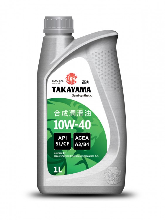 Масло моторное TAKAYAMA SAE 10W-40 API SL/СF пластик 1л