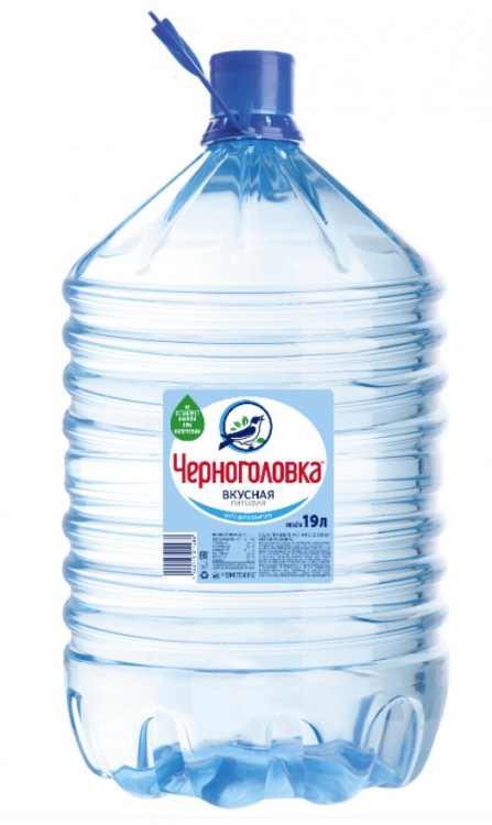 Питьевая вода «Черноголовка» — 19л. одноразовая