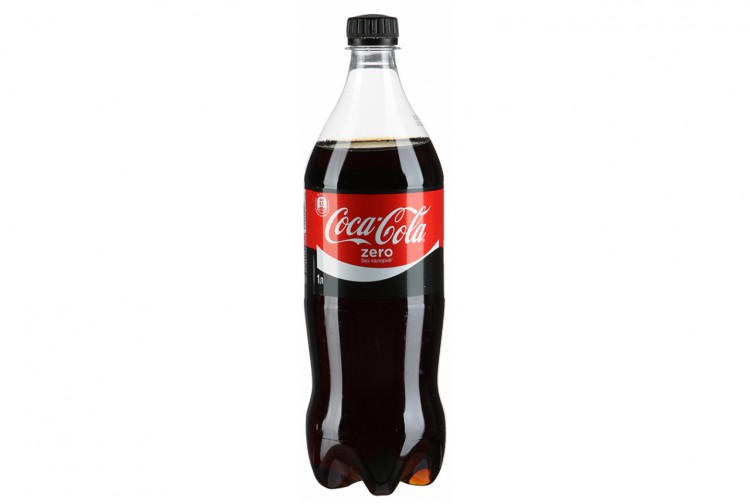 Кока-Кола/Coca-Cola ZERO, 1,0 л. (12шт.)