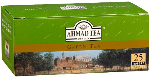 Чай Ahmad Tea зеленый (25 пак.)
