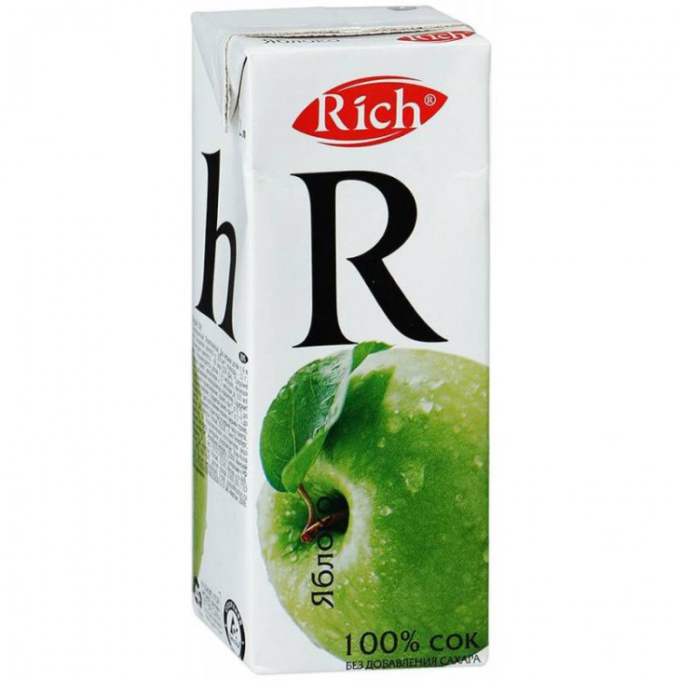Сок ричи реклама. Сок Rich яблоко 200мл. Сок Rich яблочный 200 мл. Сок Рич 0.2 яблоко. Сок Рич 200 мл яблоко.
