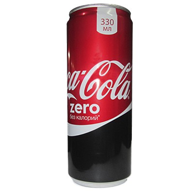 Кока-Кола/Coca-Cola ZERO ж/б, 0,33 л. (24шт.)